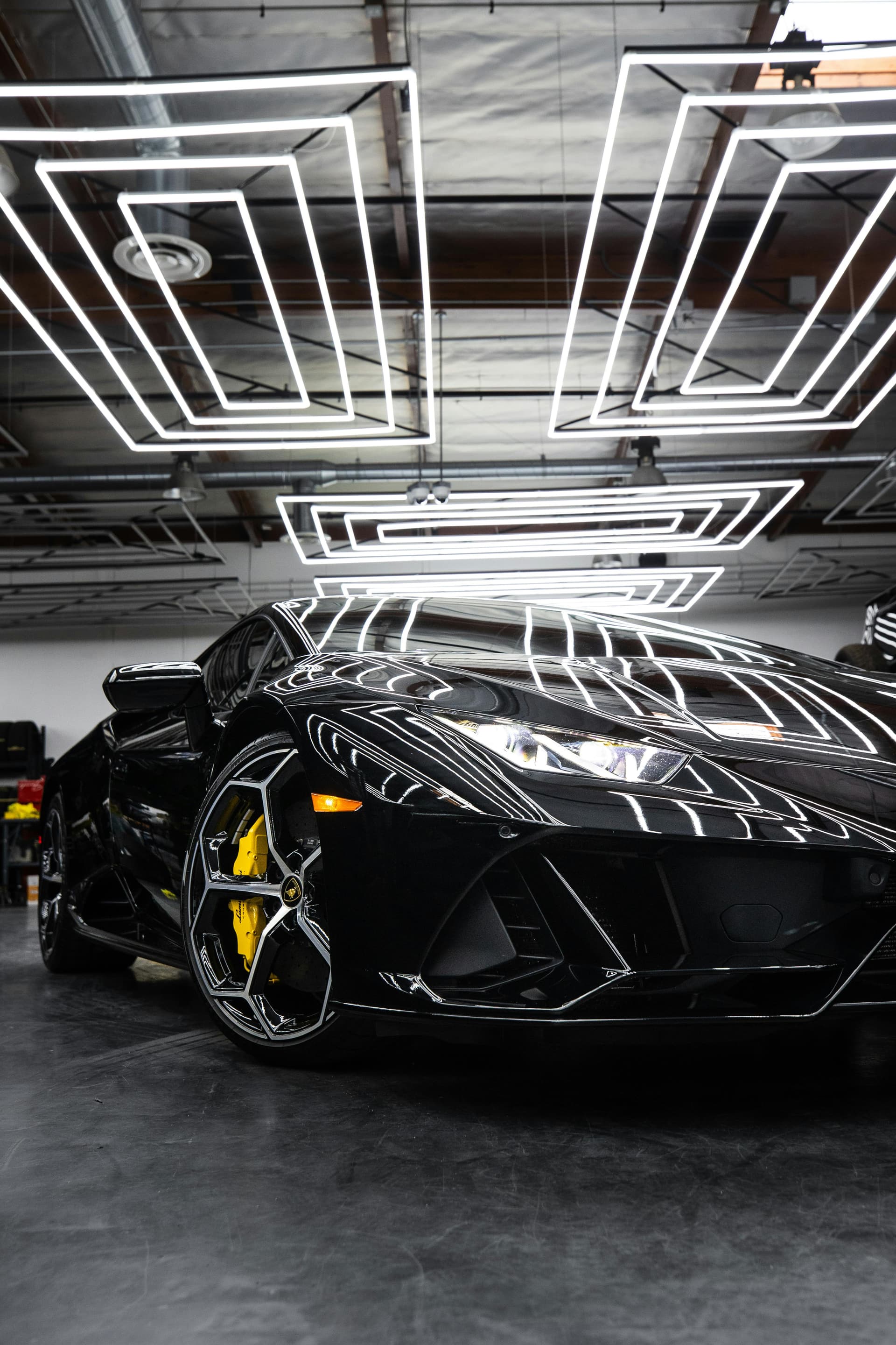Luxury vehicle in premium PDR facility